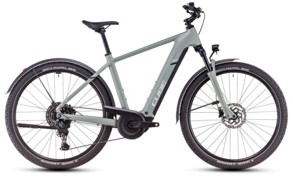 Cube Nuride Hybrid Pro Allroad - 29 Zoll 800Wh 10K Diamant - pistachio´n´stonegrey