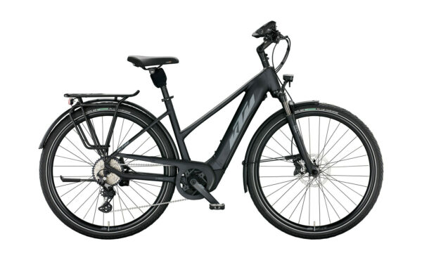 KTM MACINA TOUR CX 610 black matt (grey+yellow) 2022 28"; 625 Wh Trapez