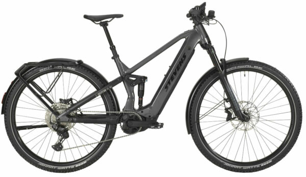 Stevens E-Inception TR 7.6.1 FEQ Chrome Black 29" 625 Wh Diamant