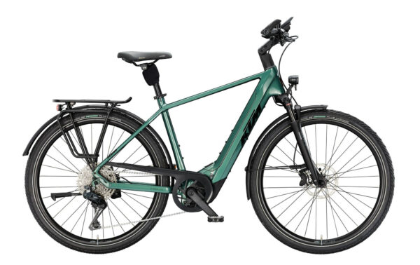 KTM MACINA STYLE 820 di2 OXYGEN GREEN (BLACK+ORANGE) 2025 28"; 800 Wh Diamant