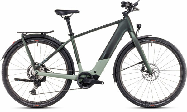 Cube Kathmandu Hybrid C:62 SLT 400X stellar´n´origanogreen 2025 28"; 400 Wh Diama...