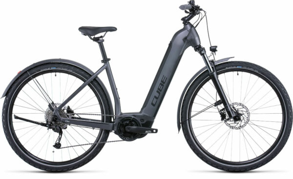 Cube Nuride Hybrid Performance Allroad graphite´n´black 28" 625 Wh Wave