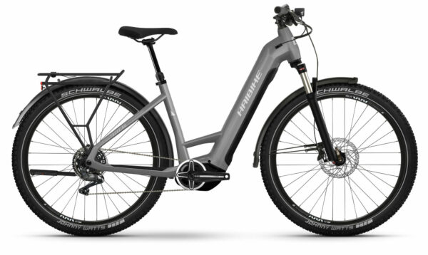 Haibike Trekking 7 urban grey/white-gloss 27,5" 750 Wh Wave
