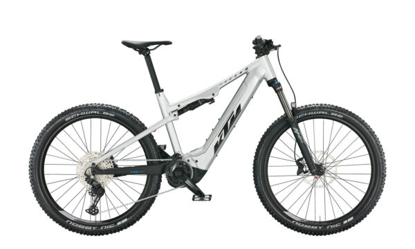 KTM MACINA LYCAN 772 starlight silver (black+blue) 2022 27,5" 750 Wh Diamant