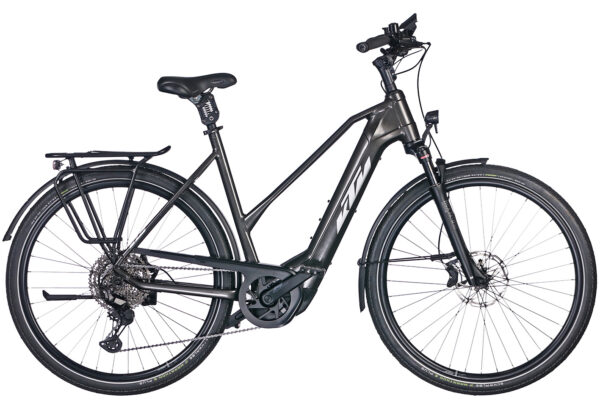 KTM Macina Style XL 750 Wh Damen Trapez grau 2025