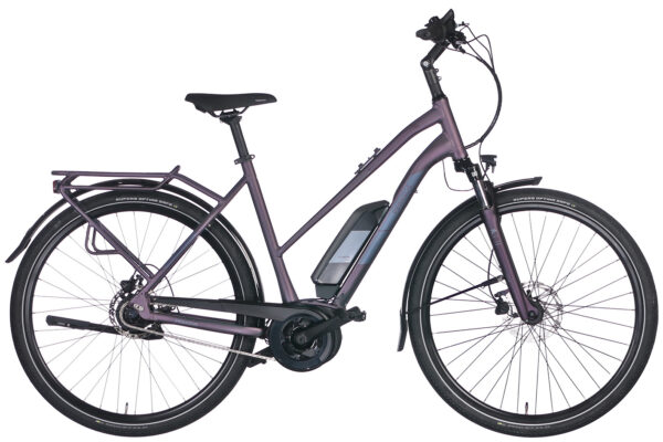 Pegasus Solero E8R Plus 400 Wh Damen Trapez lila 2024