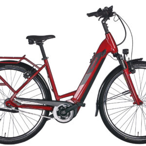 Pegasus Solero EVO 7R Plus 500 Wh Damen rot 2024