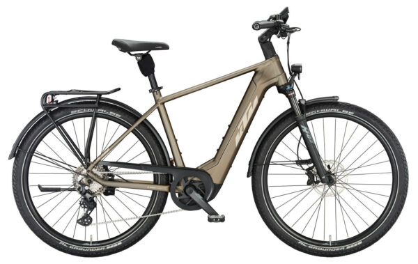 KTM MACINA GRAN 710 oak matt (champagne+orange) 29" 750 Wh Diamant