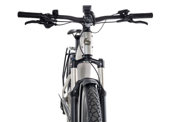 Bergamont E-Revox Pro FMN EQ 2024 | shiny creme silver | S | E-Trekkingräder – Bild 2