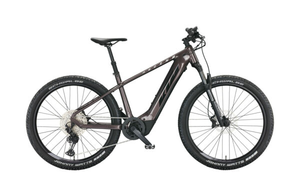 KTM MACINA TEAM 672 GLORIOUS elderberry (black+silver) 27,5" 625 Wh Diamant