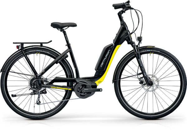 Centurion E-Fire City R750 mattschwarz 28" 500 Wh Wave