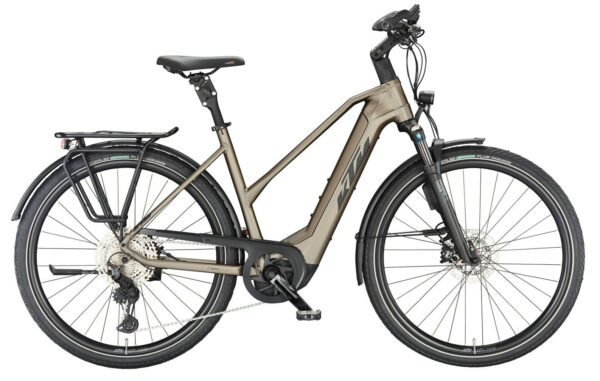 KTM Macina Style 720 ABS oak matt (black+orange) 2024 28" 750 Wh Trapez