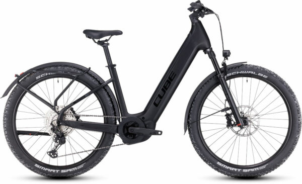 Cube Reaction Hybrid SLX 750 Allroad black´n´reflex 27,5" 750 Wh Wave