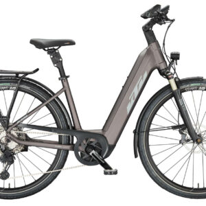 KTM Macina Style 710 elderberry matt (grey+orange) 28" 750 Wh Wave
