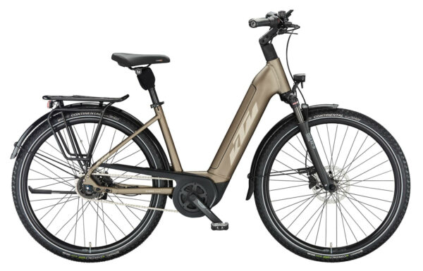 KTM Macina City P610 RT oak matt (champagne+orange) 2024 28" 625 Wh Wave