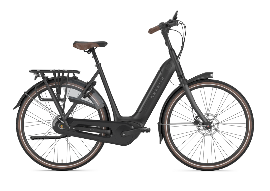 Gazelle Grenoble C8 HMB 500 Wh Damen schwarz 2024