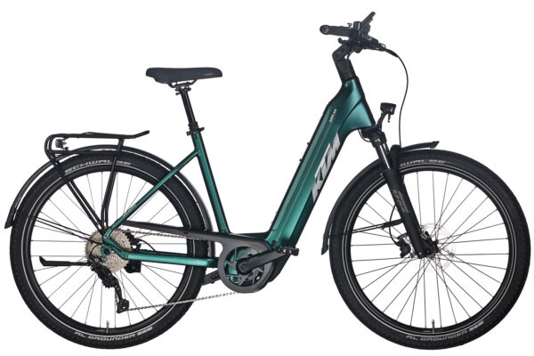 KTM Macina Gran 820 800 Wh Damen grün 2025