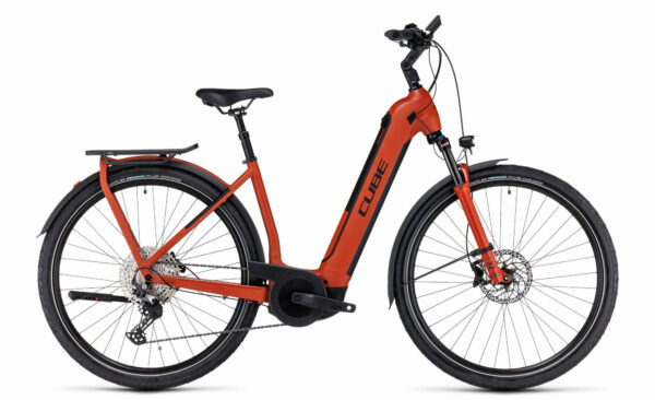 Cube Kathmandu Hybrid EXC 750 red´n´black 28" 750 Wh Wave