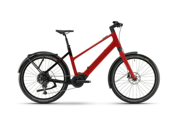 Winora iRide Pure X10 chrystal red/black - gloss 2025 27,5"; 400 Wh Trapez