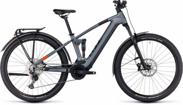 Cube Stereo Hybrid 120 Pro 750 Allroad flashgrey´n´orange 27,5" 750 Wh Diamant
