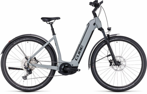 Cube Nuride Hybrid SLX 750 Allroad grey´n´black 28" 750 Wh Wave