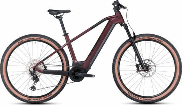 Cube Reaction Hybrid SLX 750 rubyred´n´black 27,5" 750 Wh Diamant