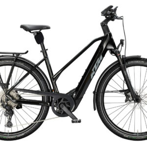 KTM MACINA STYLE 830 DIAMOND BLACK (GREY+ORANGE) 28" 800 Wh Trapez
