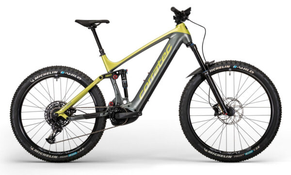 Corratec E-Power RS 160 Elite Silber-Grau/Grün 29"/27,5" 625 Wh Diamant