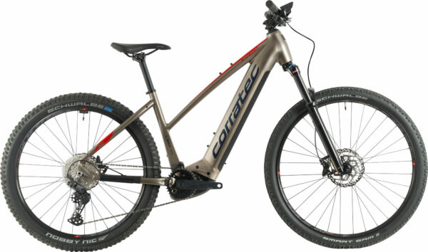 Corratec E-Power X-Vert Pro Sport Sand Metallic/Dark Metallic Blue/Red 2024 29"/...