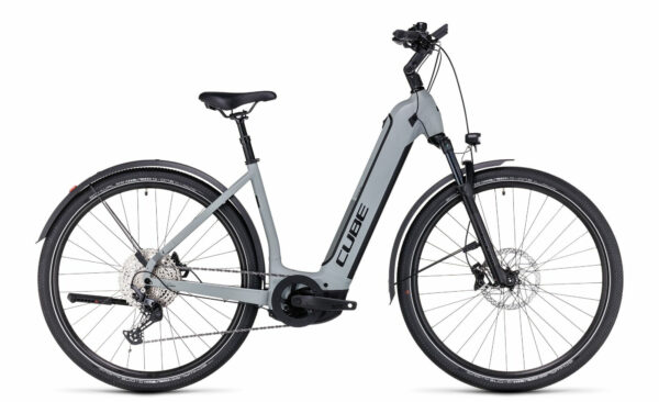 Cube Nuride Hybrid SLX 750 Allroad grey´n´black 28" 750 Wh Wave