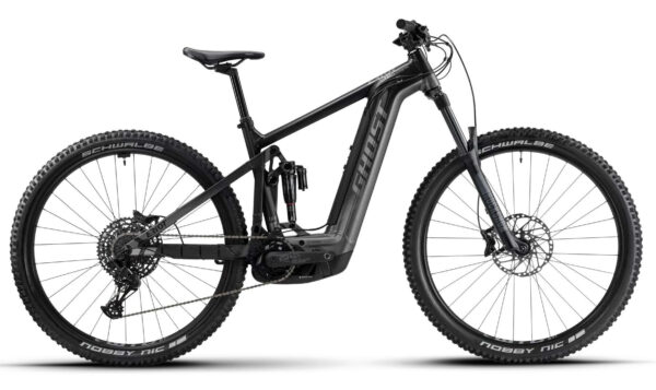 Ghost E-Riot Trail Essential black/pearl dark grey-matt 29" 750 Wh Diamant