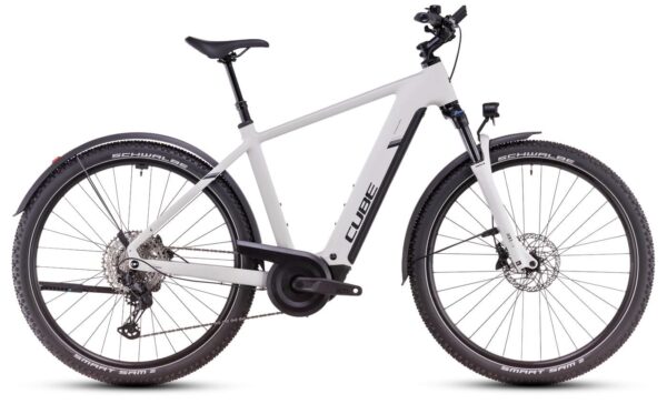 Cube Nuride Hybrid EXC Allroad - 28 Zoll 800Wh 12K Diamant - cotton´n´silver