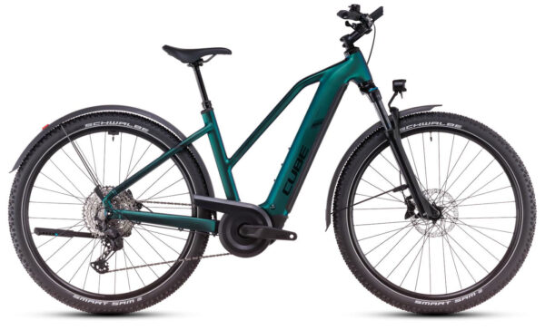 Cube Nuride Hybrid EXC Allroad - 28 Zoll 800Wh 12K Trapez - goblin´n´black