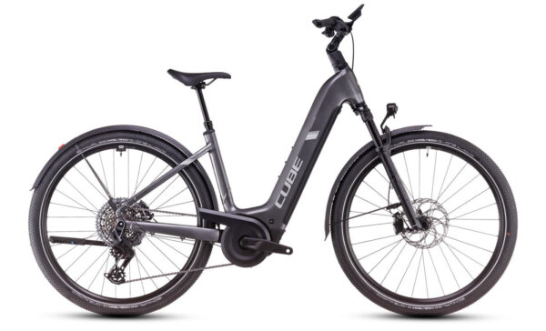 Cube Nuride Hybrid SLT Allroad - 28 Zoll 800Wh 12K Wave - graphite´n´fossil