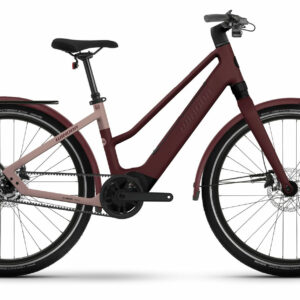 Winora iRide Pure R5f red velvet matt, rose tan matt 2024 27,5" 400 Wh Trapez