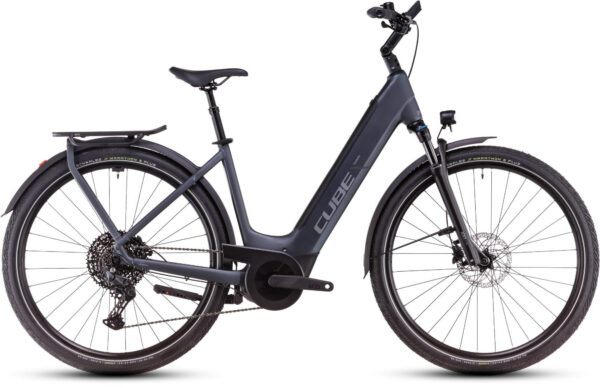 Cube Touring Hybrid Pro 625 metallicgrey and chrome 2025 28" 625 Wh Wave