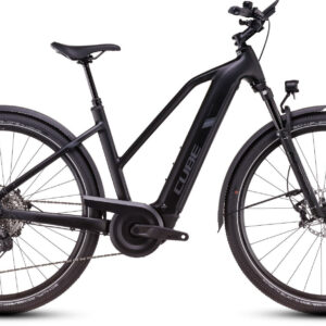 Cube Nuride Hybrid SLX 800 Allroad black and reflect 2025 28" 800 Wh Trapez