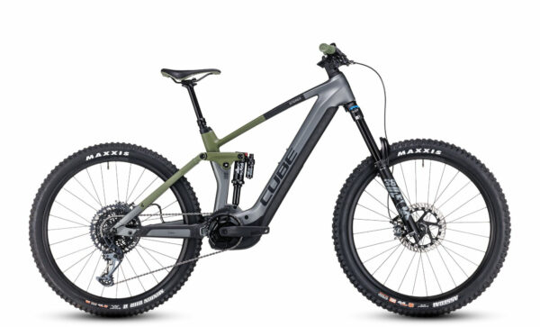 Cube Stereo Hybrid 160 HPC TM 750 27.5 flashgrey´n´olive 2023 27,5" 750 Wh Diama...