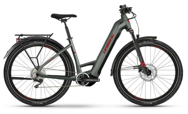 Haibike Trekking 5 olive/red-gloss 2023 27,5" 720 Wh Wave