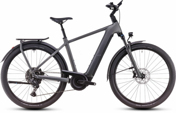Cube Kathmandu Hybrid Pro 800 slapgrey and chrome 2025 28" 800 Wh Diamant