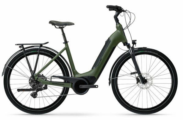 Winora Tria 10 Mossgreen matt 28" 500 Wh Wave