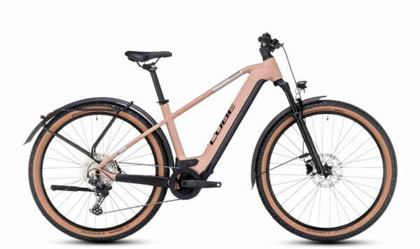 Cube Reaction Hybrid Pro 750 Allroad blushrose´n´silver 29" 750 Wh Diamant