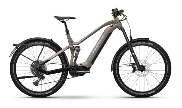 Haibike Adventr FS 10 gloss warm grey/black 2022 29" 720 Wh Diamant