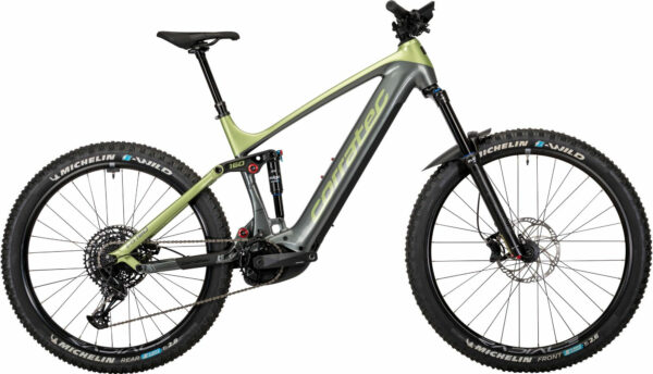 Corratec E-Power RS 160 Elite Silver Grey/Tactic Green/Black 2024 29"/27,5" 625 ...