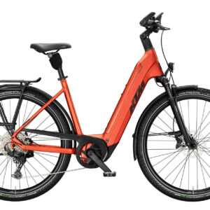 KTM MACINA STYLE 830 BURNT ORANGE MATT (BLACK) 28" 800 Wh Wave