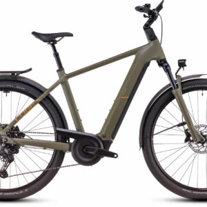 Cube Kathmandu Hybrid Pro 800 dustyolive and gold 2025 28" 800 Wh Diamant