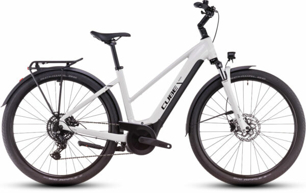 Cube Touring Hybrid ONE 625 cotton and black 2025 28" 625 Wh Trapez