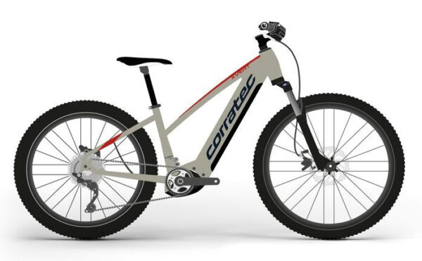Corratec E-Power X-Vert Pro Trapez Sand Metallic/Dunkelblau Metallic 29"/27,5" 7...
