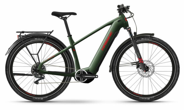 Haibike Trekking 5 olive/red-gloss 2024 27,5" 720 Wh Diamant