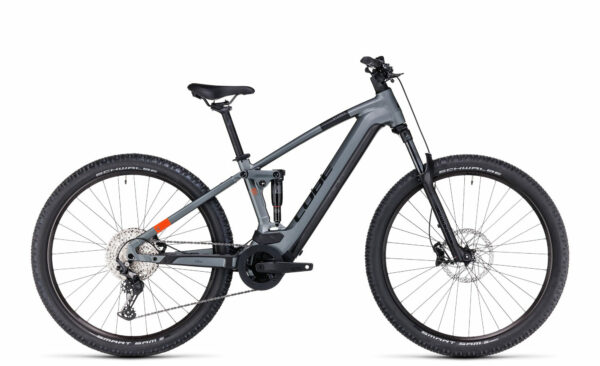 Cube Stereo Hybrid 120 Pro 750 flashgrey´n´orange 2023 27,5" 750 Wh Diamant